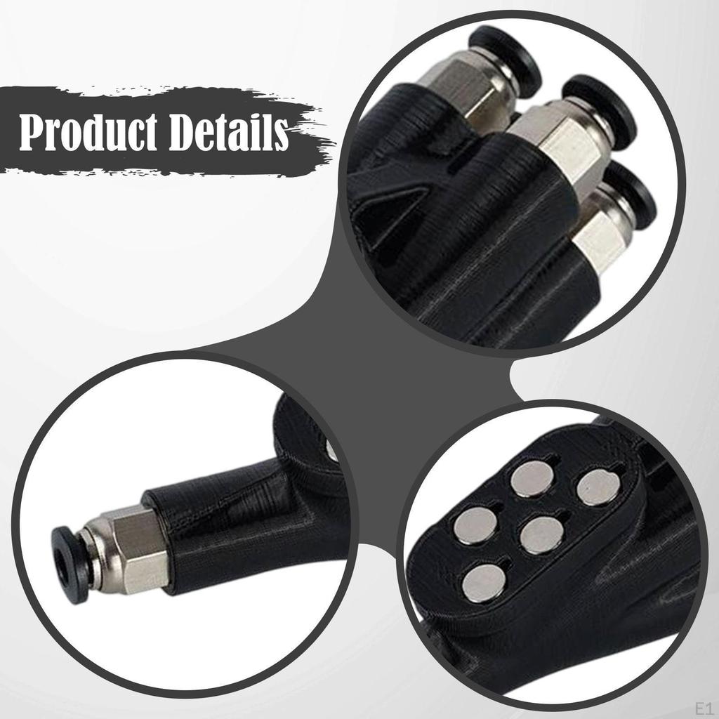 PTFE Adapter Ams Tubing Connector Thickened Replacement 3D Printer Parts Filament Feeding Joint Easy