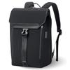 Flap Pack Backpack for Men Business Backpack with Large Capacity for Job and Features 16 Slim USB Laptop A4 Casual Black [YCD] - Popular, Stylish,