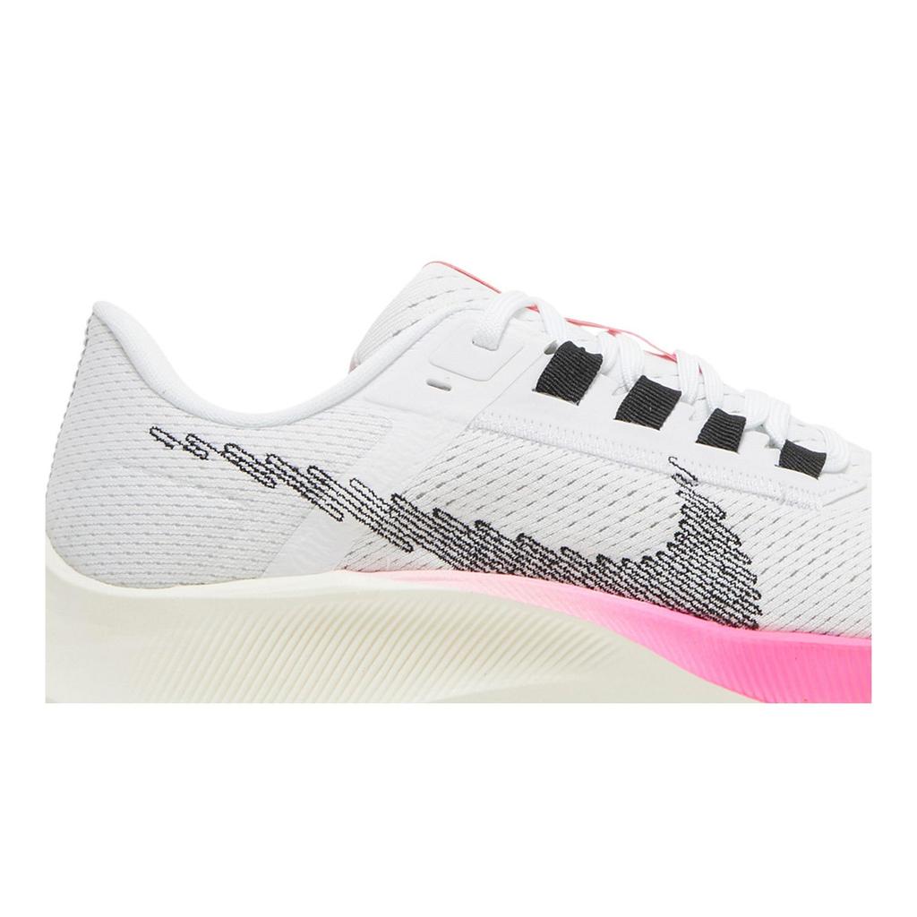 Nike Womens Air Zoom Pegasus 38 'Rawdacious' (women's sizes) White / Football Grey / Pink Blast / Black Running Shoes DJ5401 100