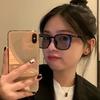Anti-Blue Glasses Black Frame Plain Artifact A Photosensitive Color-Changing Myopia + Flat Light Eye Frame Men'S Model