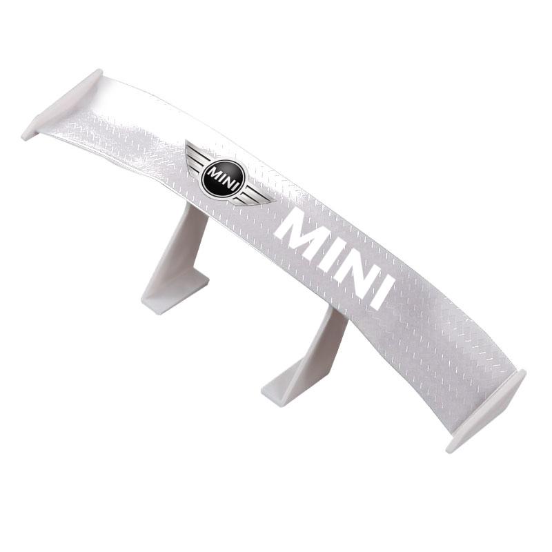 

Car Rear Spoiler Mini Spoiler Wing Small Tail Emblem Sticker Styling For MINI Cooper F54 F55 F56 R56 R60 SONE Roadster Clubman Coupe белый