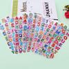 5 Sheets 3D Stickers For Kids Toddlers Number English Alphabet Stickers For Boys Girls Teachers Reward Craft Scrapbook Gift Toys