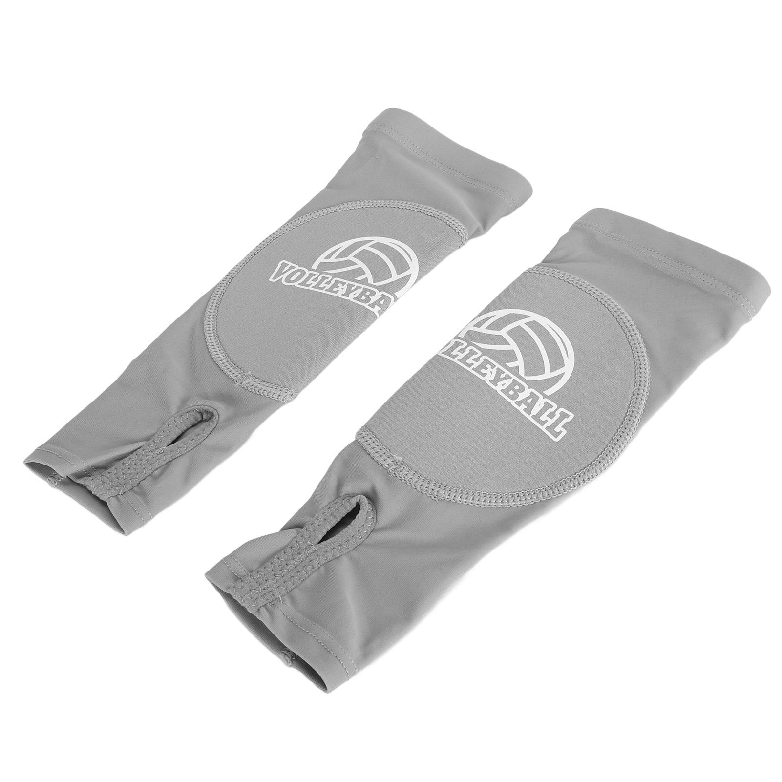 

1 пара волейбольных нарукавников с губчатой прокладкой, защитные нарукавники для запястья с отверстием для большого пальца для женщин