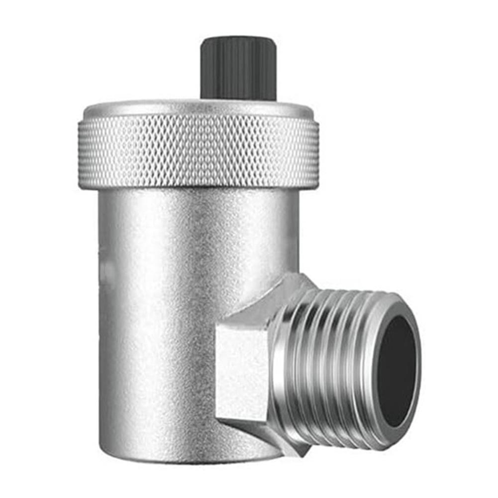 Automatic Quick Bleeder G1/2 Brass Bleed Valve Bleeder External Thread Pressure Relief Valve For Water Heating HVAC System