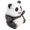 Panda Figur Niedlich Lebensecht Robustes Harz Panda Tierfigur Ornament für Zuhause Büro Schreibtisch