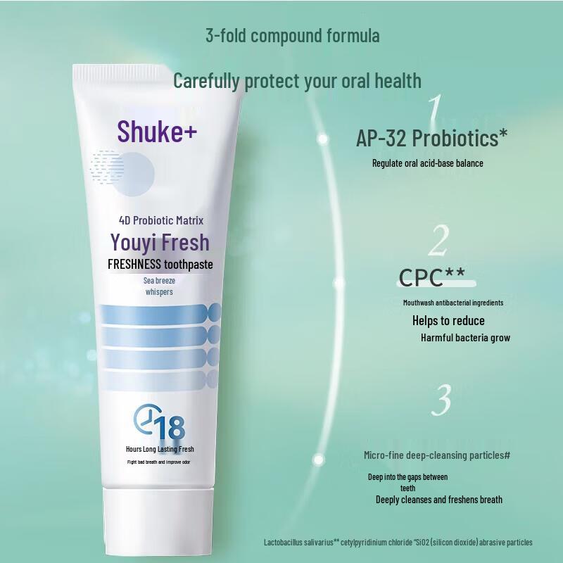 Saky Fresh Breath Probiotic Toothpaste