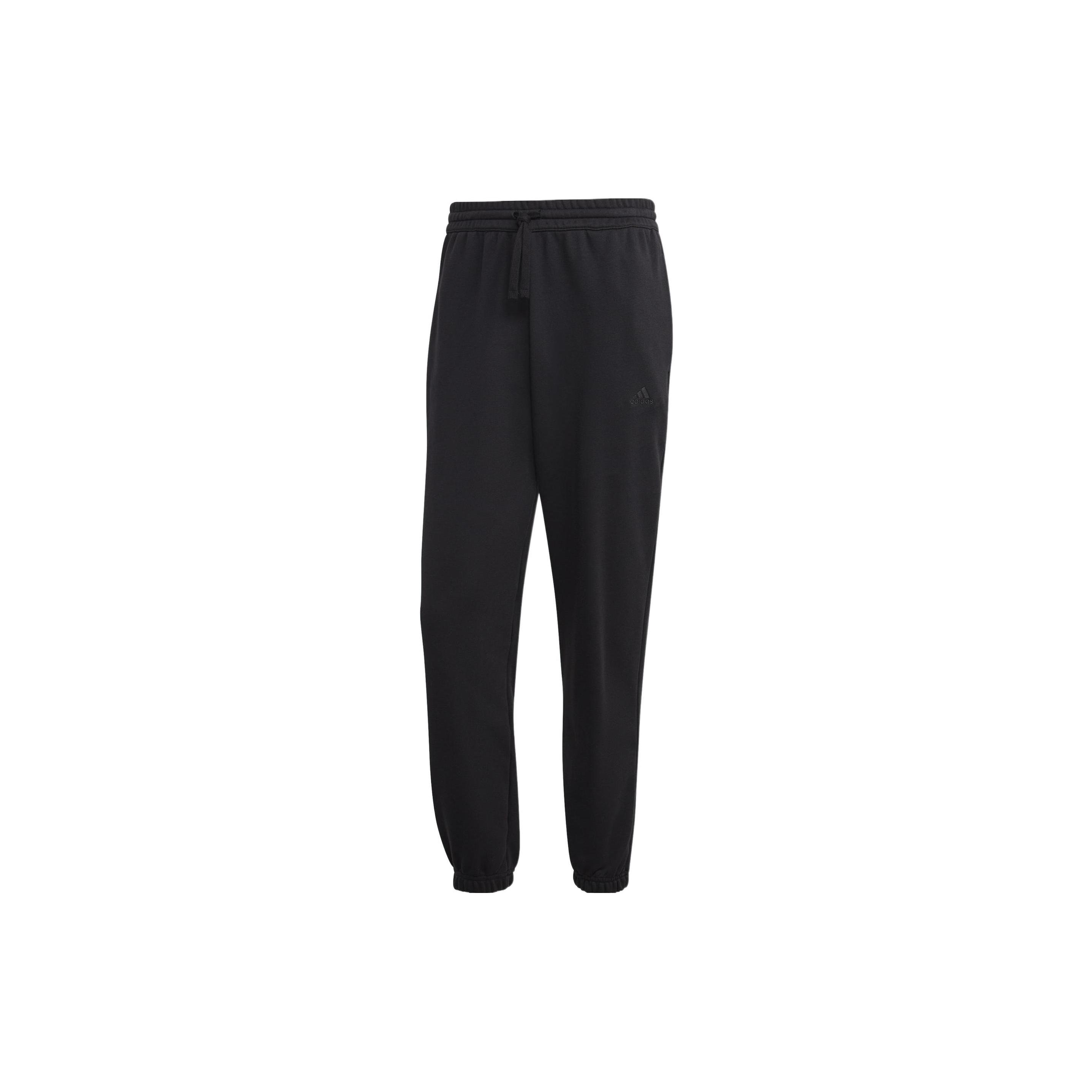 

New Adidas Knitted Sweatpants Men Black IC9770 M