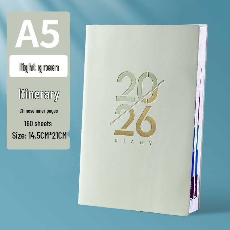 Year of the Horse 2026 Daily Planner with Pen Holder - 365-Day Office Diary