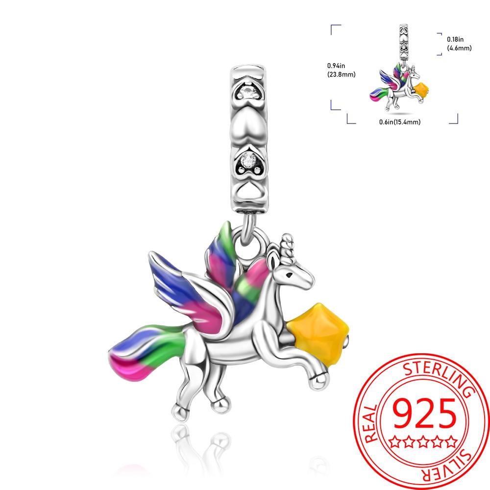 Colorful Copper Colorful Animals Parrot Rabbit Puppy Charm Pendant Fit Dly Bracelet Necklace Boutique Handmade Gift