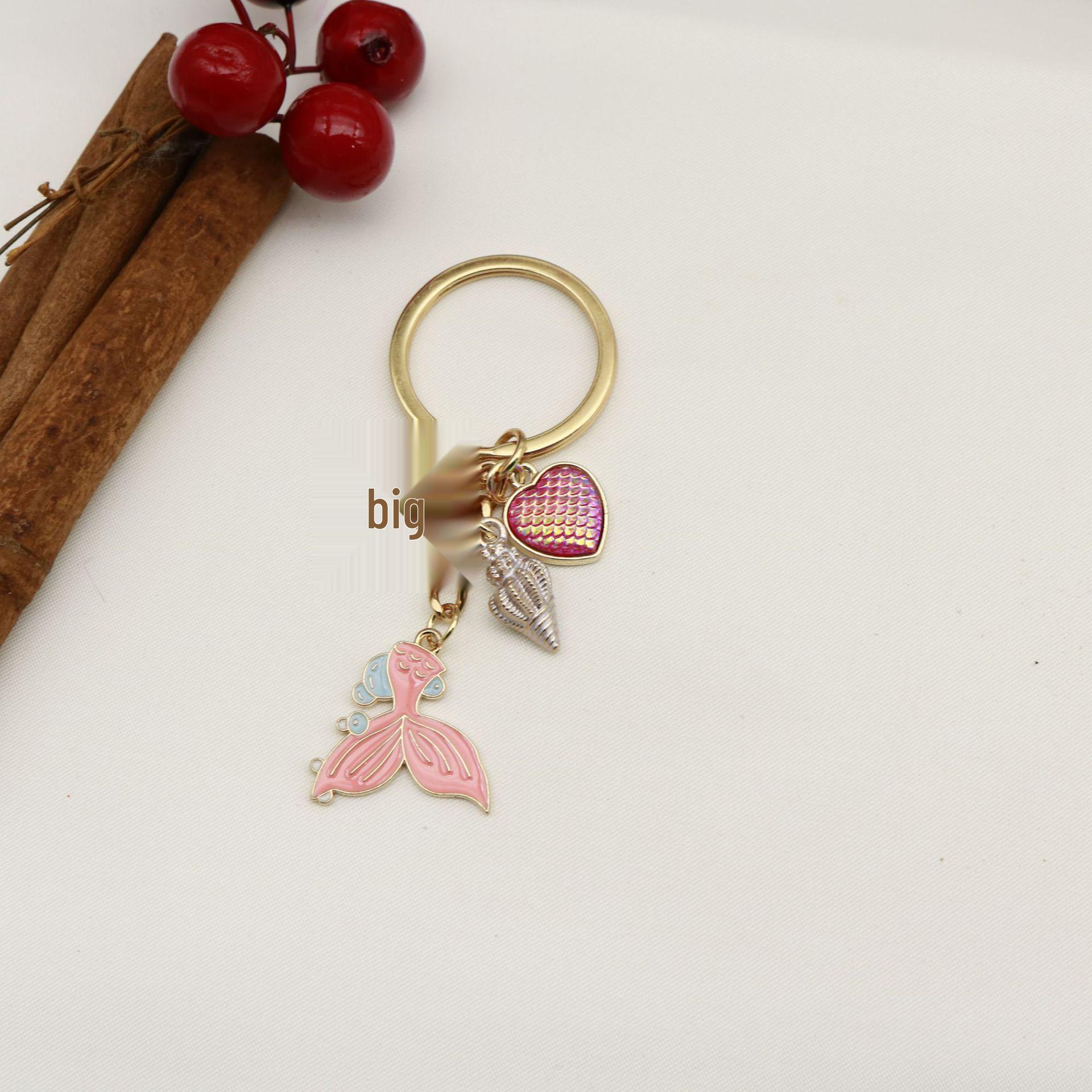 New Ocean Series Starfish & Turtle Keychain Backpack Pendant