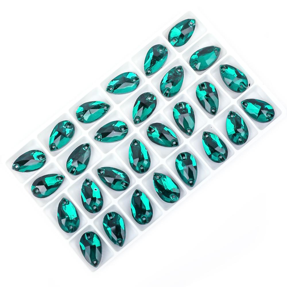 Drop Flatback Sew On Rhinestones Bulk Glass Crystal Stone for Tailoring Materials and Accessories Garment Accessories