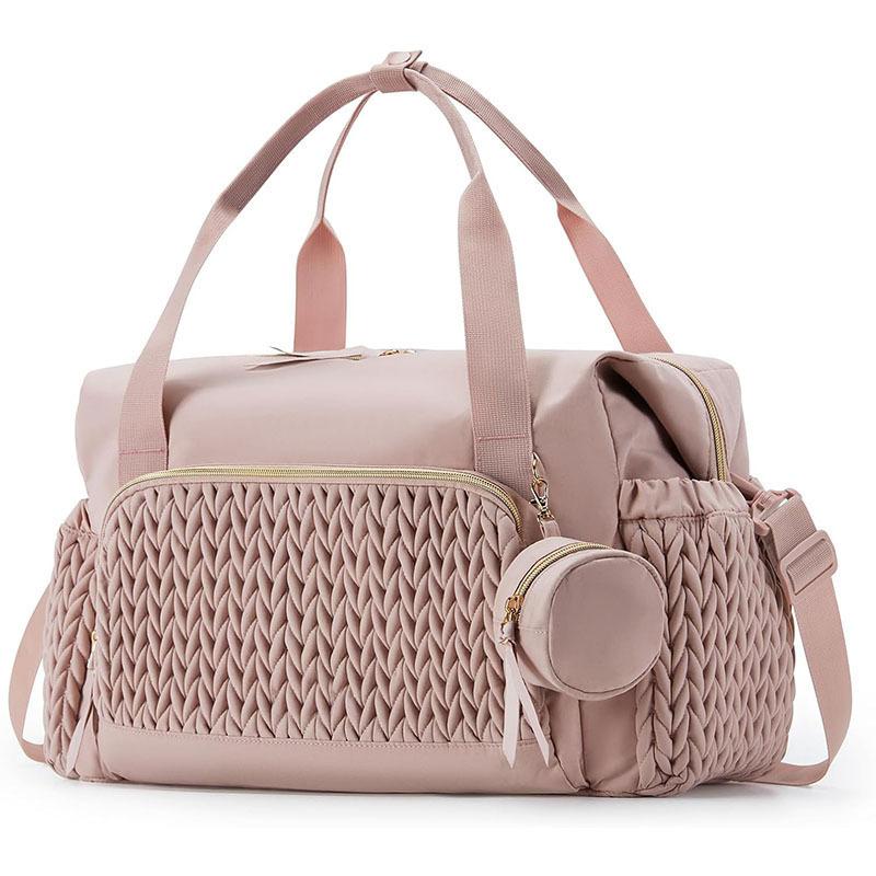 Baby Wickeltasche Handtasche große Kapazität Reise Wickeltasche Entbindungskrankenhaustasche mit Schnullertasche