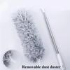 1PC 280CM Microfiber Dust Extendable Curved Ceiling Cleaning Broom Household Electrostatic Precipitator Household Cleaning Tool