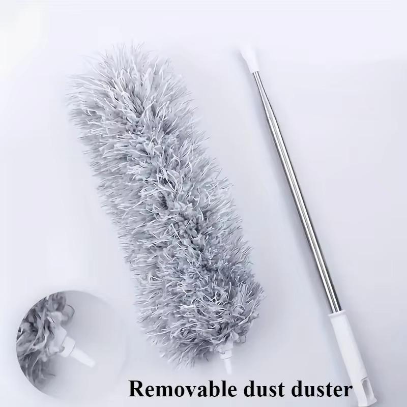1PC 280CM Microfiber Dust Extendable Curved Ceiling Cleaning Broom Household Electrostatic Precipitator Household Cleaning Tool