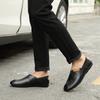 Fashion Business Slip on Loafers Genuine Leather Man Casual Flats Men Classic Dress Shoes Summer Men's Driving Shoes Walking Moccasins