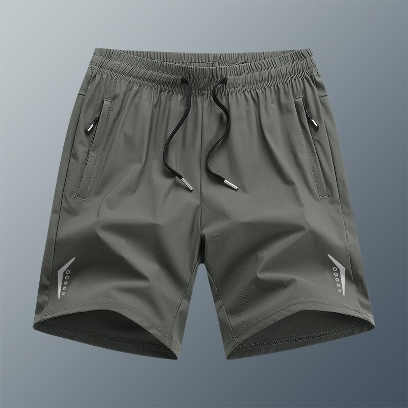 Pantaloni Casual de Vară pentru Bărbați, Pantaloni Scurți Subțiri cu Uscare Rapidă, Pantaloni Sport Largi de Plajă