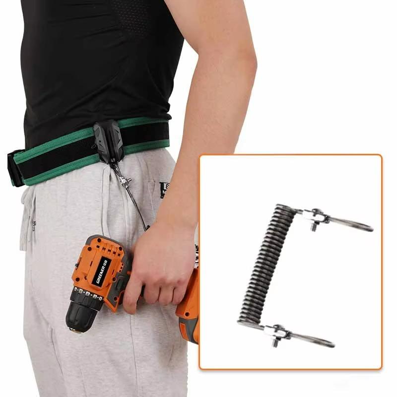 Pièces d'outils multifonctions, outils électriques, boucle de ceinture, organisateur portable de charpentier, crochet antichute, accessoires d'outils de maintenance