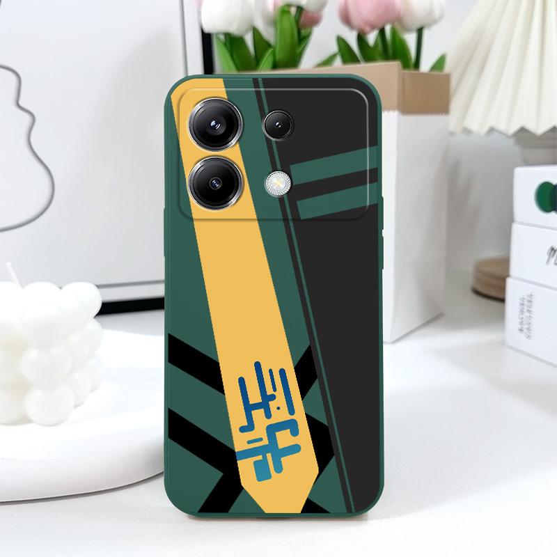 Creative Symbol Phone Case For Xiaomi Poco F7 X7 X6 F6 M6 M5 M5S F5 X5 F4 X4 M4 F3 M3 X3 Pro 4G 5G GT Silicone Cover