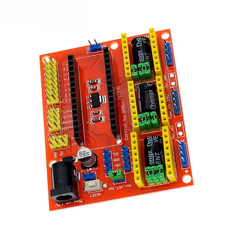 CNC Shield V3/CNC Shield V4 Graveringsmaskin / 3D-skriver / A4988 Driver Utvidelseskort for arduino DIY-sett