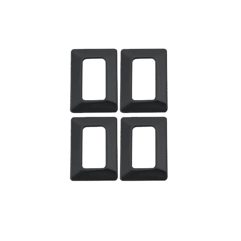 Adesivo Luminoso Anti-Toque Acidental para Botão de Trava de Porta para Land Rover Defender 2020-2025.