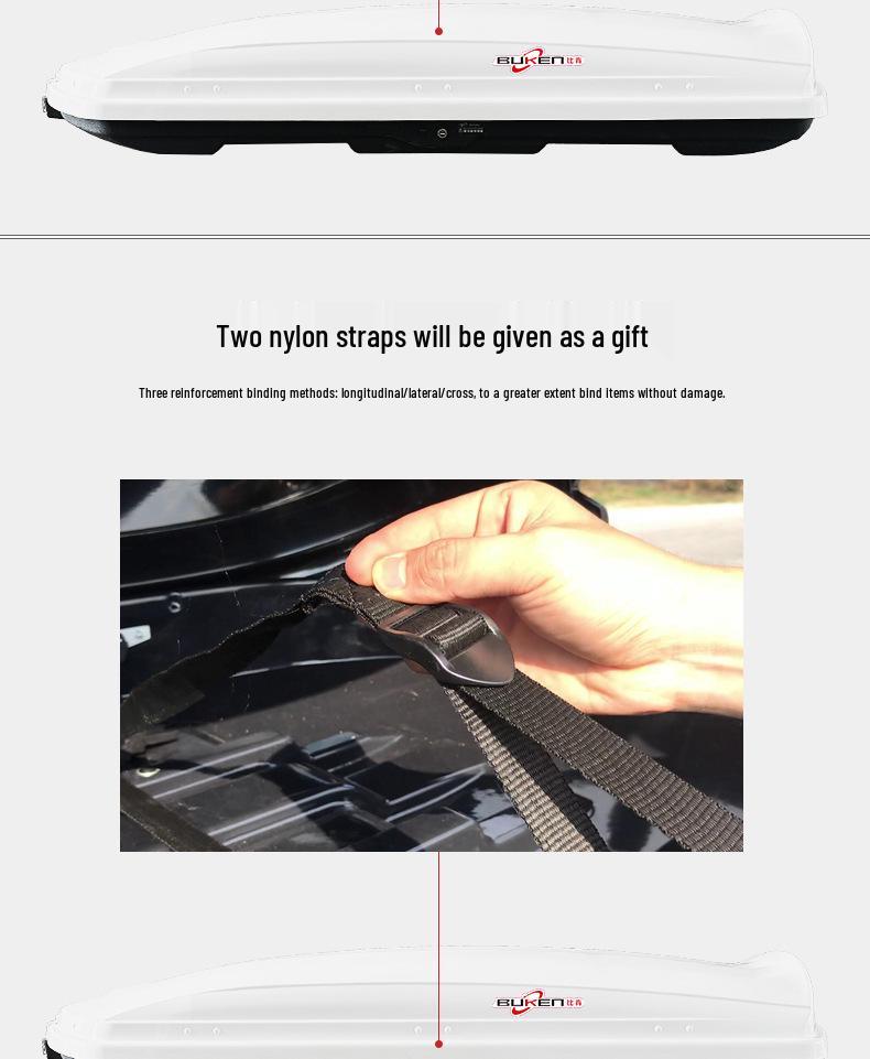 Universal SUV Roof Luggage Box – Compatible with All Models for Car Self-Driving Tours