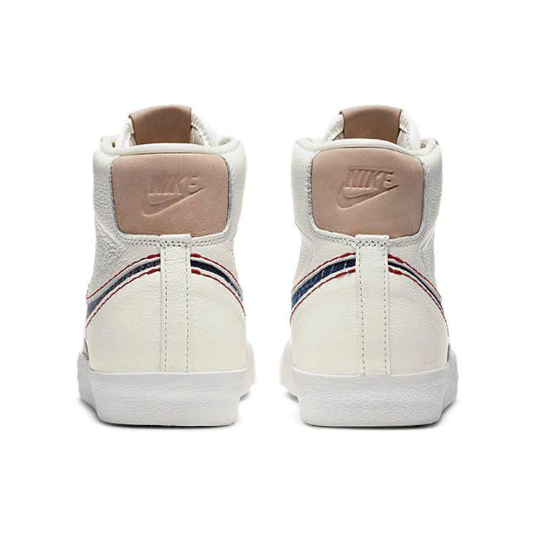 Denham X Nike Blazer Mid Sail Unisex Sneakers Cream Midnight-Navy Summit-White CU8054-100