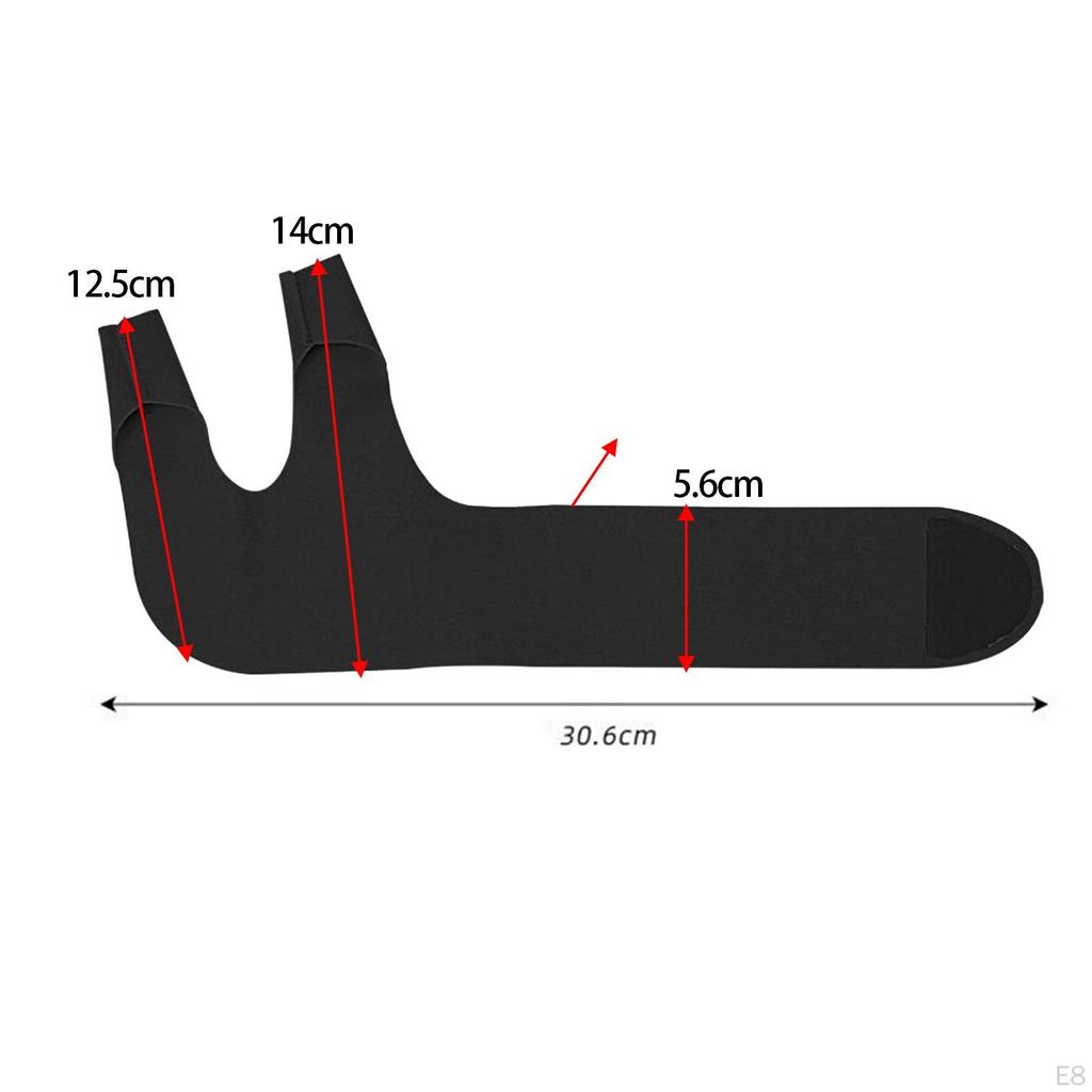 Adjustable Two Finger Wrist Support Brace for Active Fitness