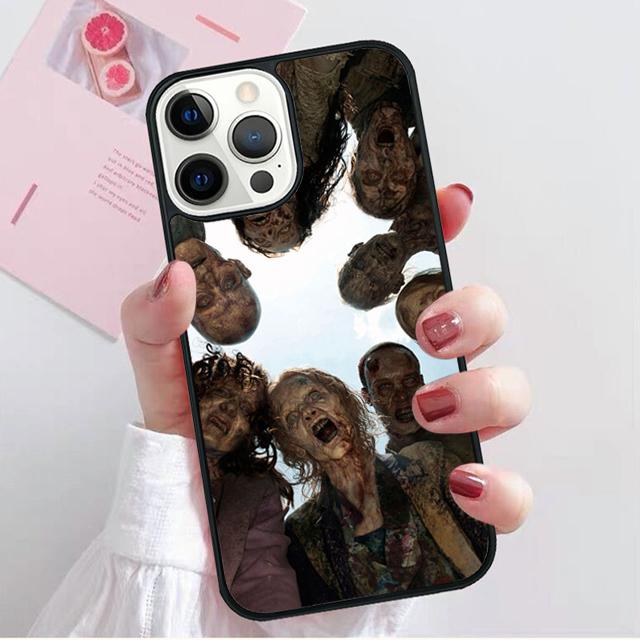 The Walking Dead Zombie Rick Daryl Phone Case Cover For iPhone 17 Air 15 16 14 13 12 Pro Max 11 Pro Max Plus Coque