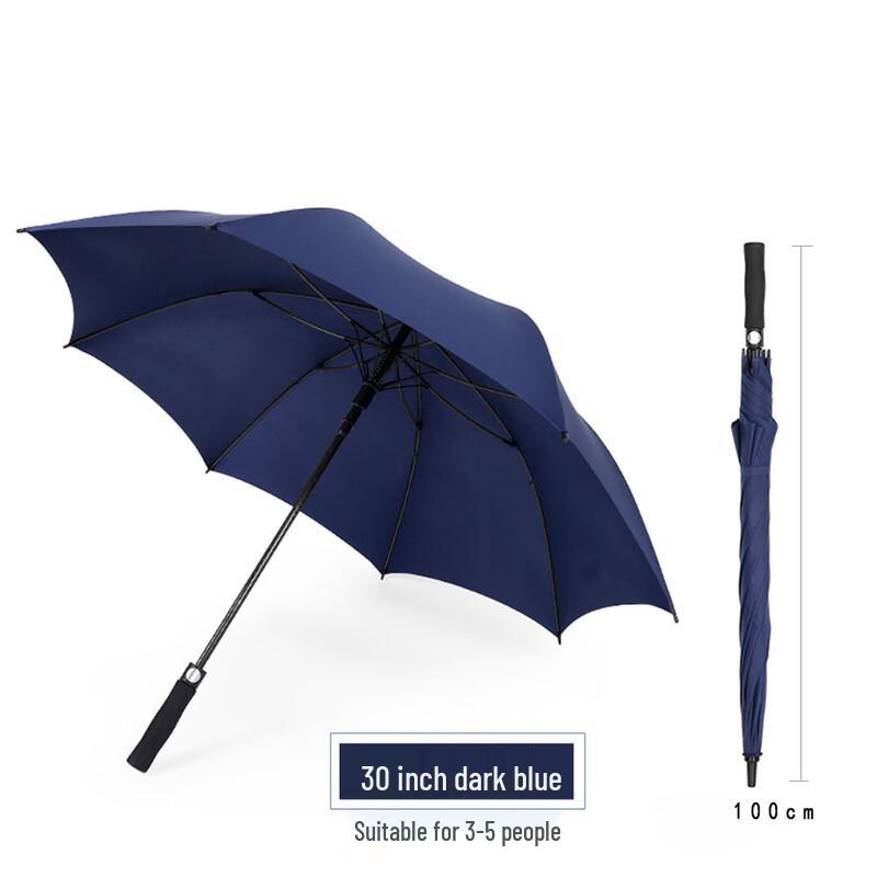 Xihe 30-inch Large Straight Handle Umbrella