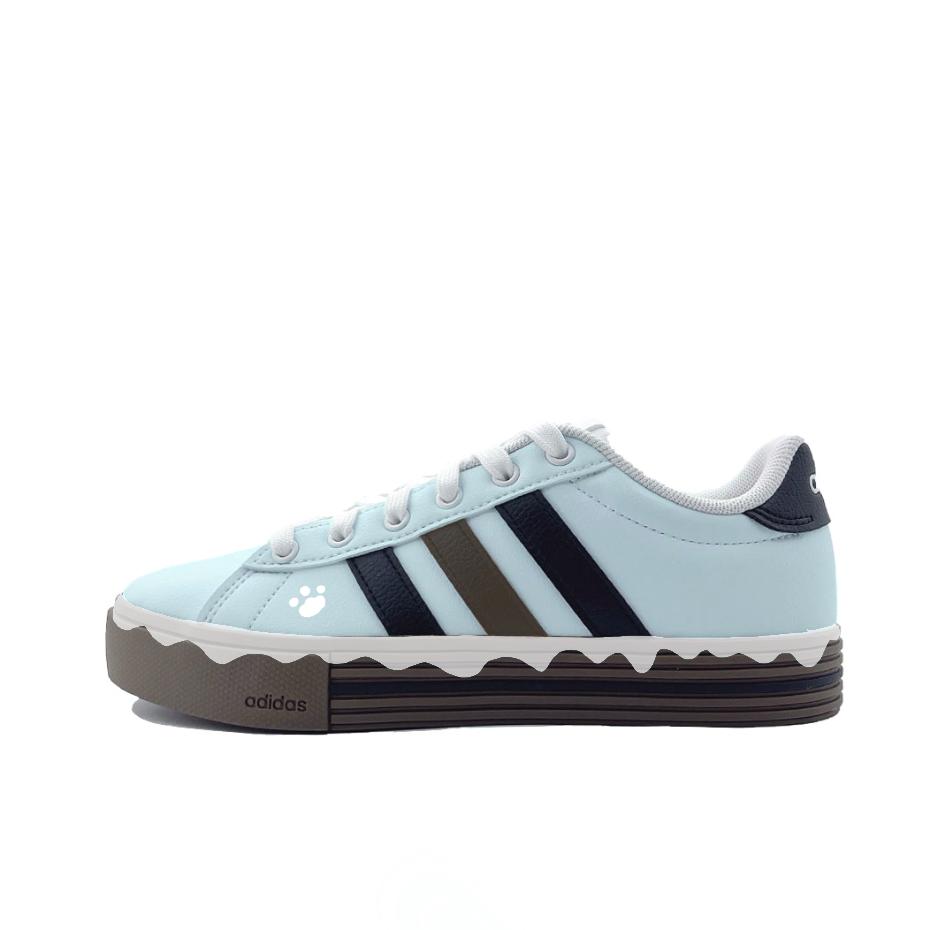 

Adidas Daily 4.0 Abrasion Resistant Low top Skateboard Shoes Unisex Blue JR0077(Team641-) 36