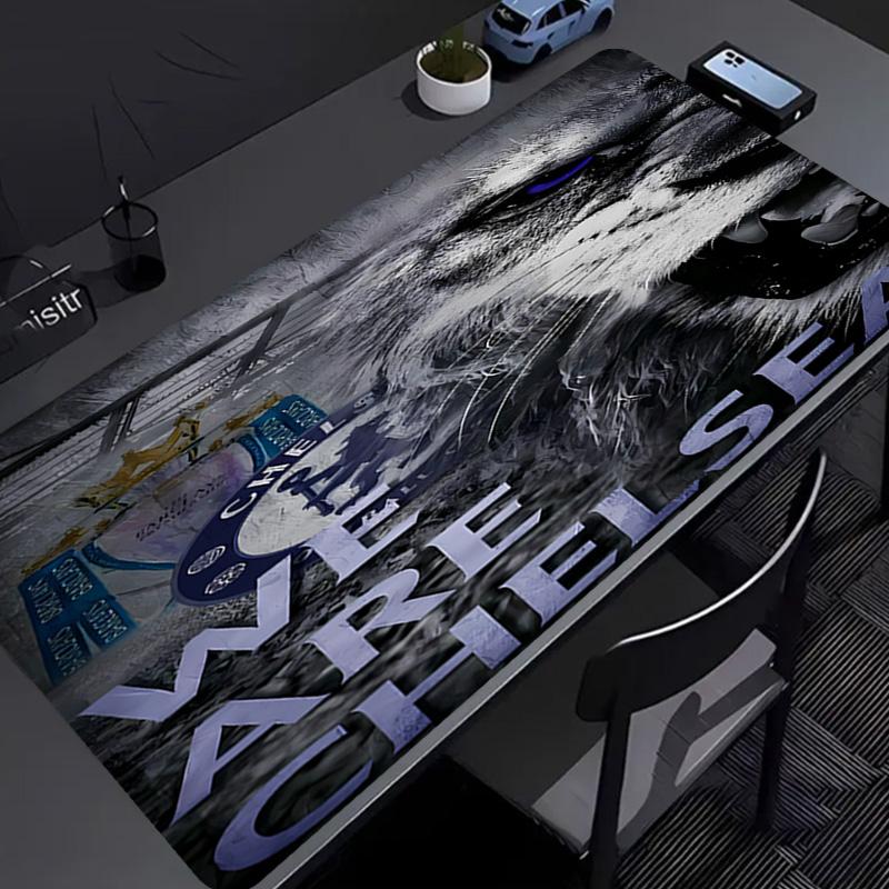 Chelsea FC logo Mouse Pad - Non-Slip Rubber Base, Smooth Surface for Work,Gaming,Office,And Home Use, Desk Mouse Pad