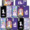 for Samsung Galaxy S24 S23 iPhone 16 15 14 Xiaomi Redmi Note 13 12 11 10 8 Plus 9 Pro Max X XR Phone Case Wallpaper Unicornl Horse OPPO Huawei Cover