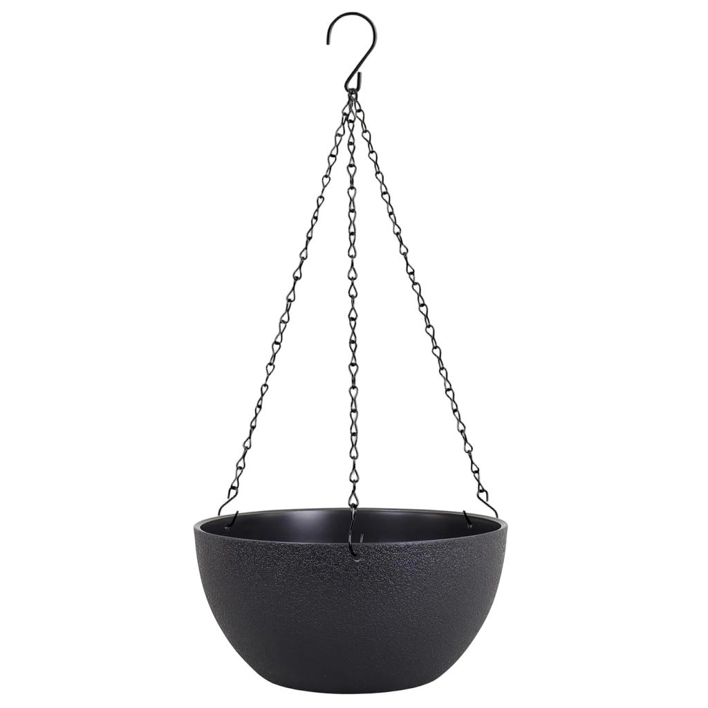 Hanging Planter Pot with Durable Chains and Hook Suitable for Indoor and Outdoor Use Ideal for Flowers and Plants Gardening Accessories