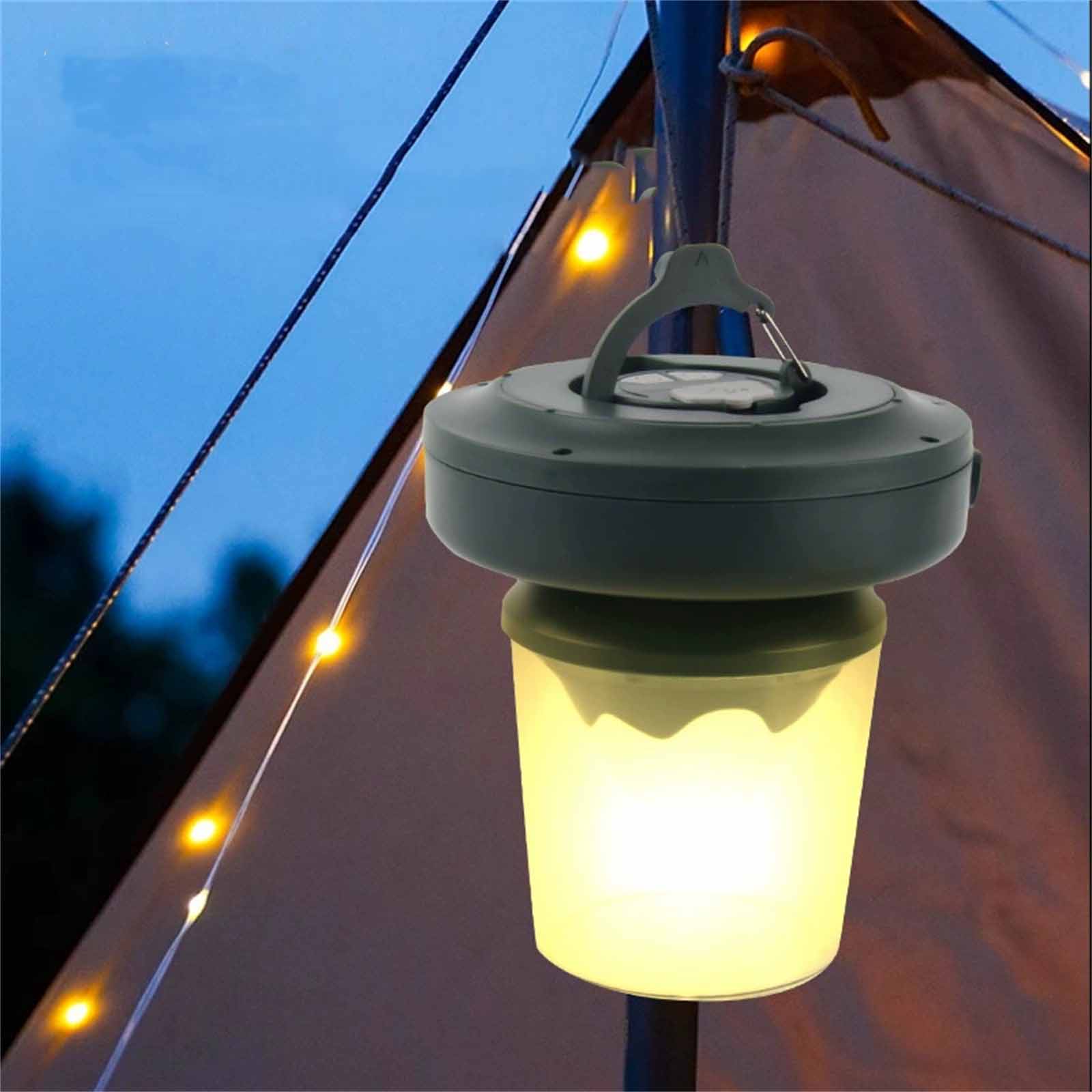 

Outdoor LED String Light–Multi-Functional Camping Lamp, Tent Canopy Color Light, Portable Ambient Lighting for Garden, Patio, and Night Activities One Size