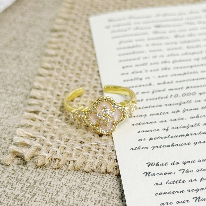 [Rymowany Cień Jedwabnego Węzła] Seria Kokard Zir*****Pierścień Pióra Pierścień Luksusowy Niszowy Prosta Osobowość Pierścień Kobieta