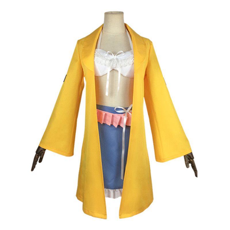 Danganronpa V3 Angie Yonaga Cosplay Costume With Exquisite Workmanship Coat Skirt Wig