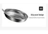 German Titanium Alloy Non-Stick Frying Pan with Fish Scale Hammer Pattern
