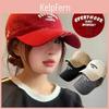 Women Cap Baseball Letters Punk Vintage Embroidery Cotton Snapback Peaked Sun Hats Outdoor Sports Golf Travel Sunscreen Hat