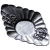 Japanese retro pure tin coaster Zen tea tray heat insulation pad old tin teacup mat cup tray tea ceremony tea set accessories