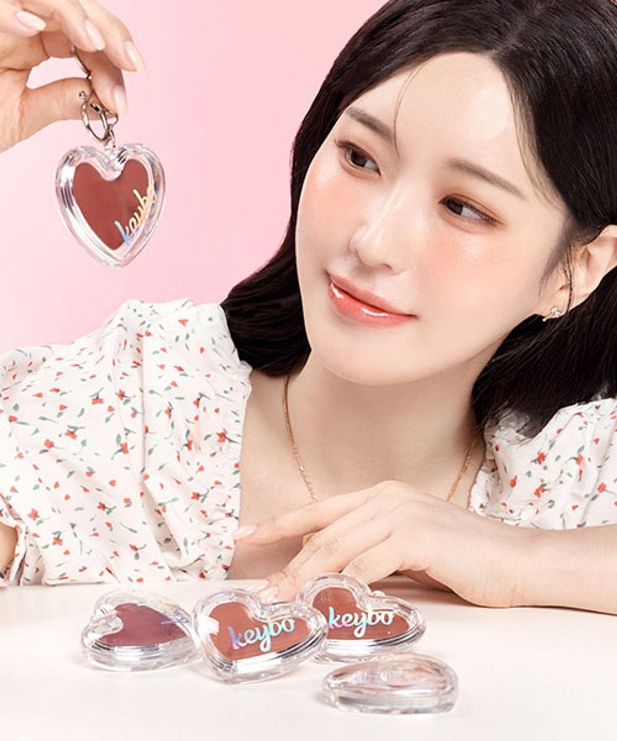 Heart Keyring Lip & Cheek