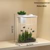 Ultra-Clear Acrylic Fish Tank 2026: Compact Living Room Aquarium with Durable Filter
