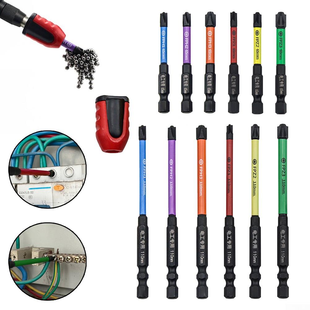 Biți de șurubelniță FPZ3 Cruce Specială Verde Roșie 110mm