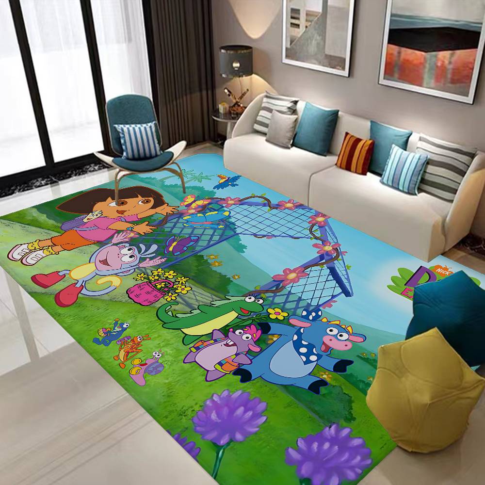 Funny D-Dora Classic Anime Floor Mat Nordic Style Home Doormat Bathroom-Toilet Mats Bedroom Hotel Decor Mat