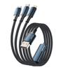 ESSAGER 3-in-1 100W 7A Fast Charging Cable for Android & Mobile Phones