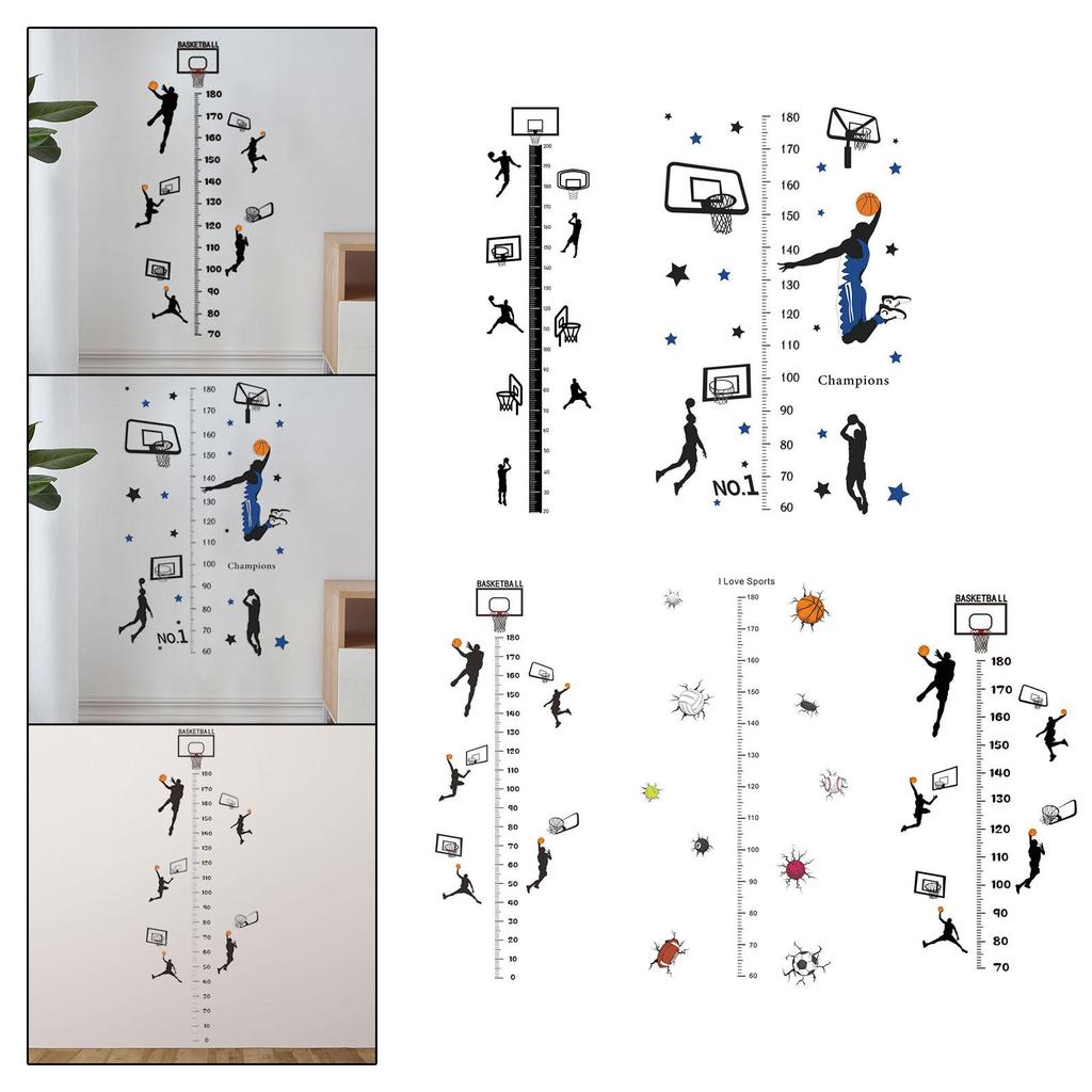 Children's Growth Chart Wall Decal - Interactive Height Tracker