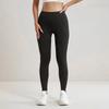 European and American new solid color yoga pants women's yoga sports running fitness high waist tight fitness pants yoga clothes