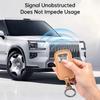 Leather Car Key Case Cover For Zeekr 9X Key Fob Cover Protective Shell Key Buckle Interior Decoration Accessories
