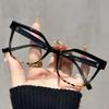 European and American fashionable reading glasses with anti slip leg design suitable for middle-aged and elderly men and women