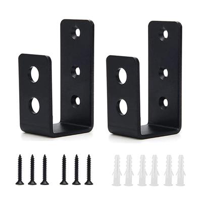 2X4 Door Barricade Brackets Security Bar U Bracket Heavy Duty Devices Night Lock Door Barricade Door Reinforcement Bracket