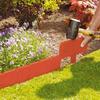 Imitation Stone PP Plastic Garden Fence for Lawns and Landscaping